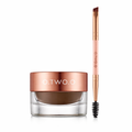 2-IN-1 Eyebrow Pomade & Wax: 3D Lift & Waterproof Tint