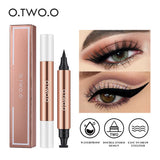 2-IN-1 Eyeliner Stamp: Waterproof Winged Cat Eye Pen