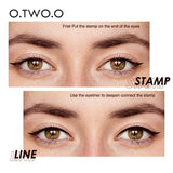 2-IN-1 Eyeliner Stamp: Waterproof Winged Cat Eye Pen
