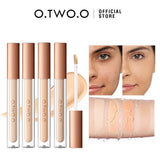4Pcs Full Coverage Concealer: Waterproof Matte Dark Circle Corrector