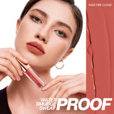 24H Color-Lock Matte Lip Tint: Waterproof Transfer-Proof Glaze