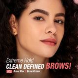 2-IN-1 Eyebrow Pomade & Wax: 3D Lift & Waterproof Tint