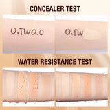 4Pcs Full Coverage Concealer: Waterproof Matte Dark Circle Corrector