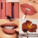 24H Color-Lock Matte Lip Tint: Waterproof Transfer-Proof Glaze