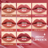 Ice-Film Glossy Lipstick: 24H Hydrating Mirror Tint