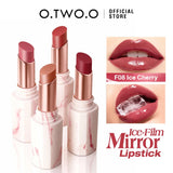 Ice-Film Glossy Lipstick: 24H Hydrating Mirror Tint